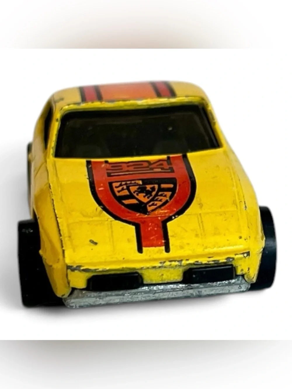 Hot Wheels Upfront 924 Porsche Yellow 1978 Hong Kong Blackwall
